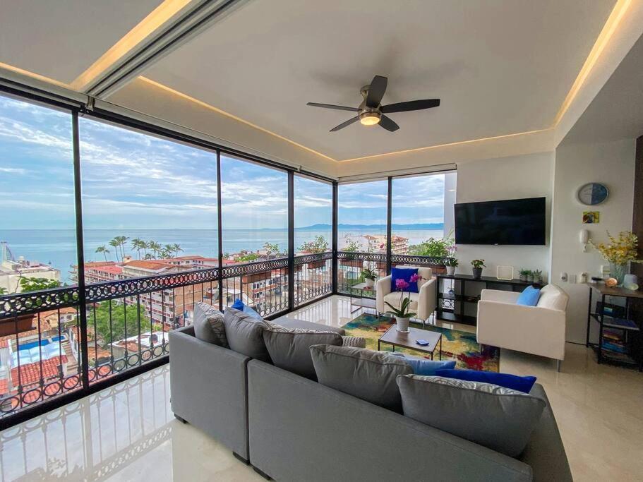 Luxury Oceanview Modern Condo Puerto Vallarta Exterior foto