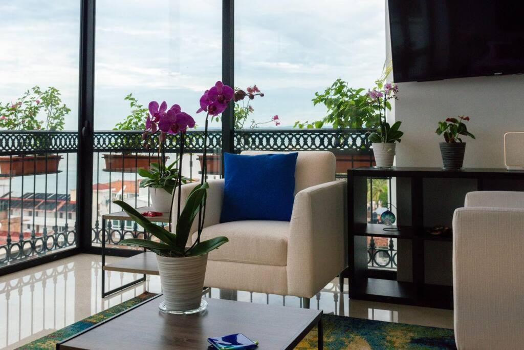 Luxury Oceanview Modern Condo Puerto Vallarta Exterior foto