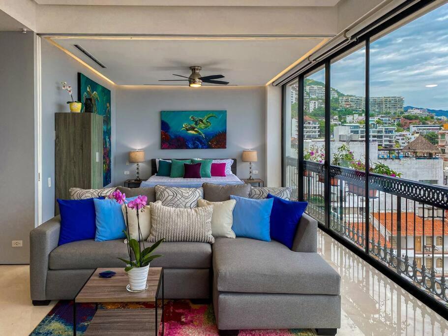 Luxury Oceanview Modern Condo Puerto Vallarta Exterior foto