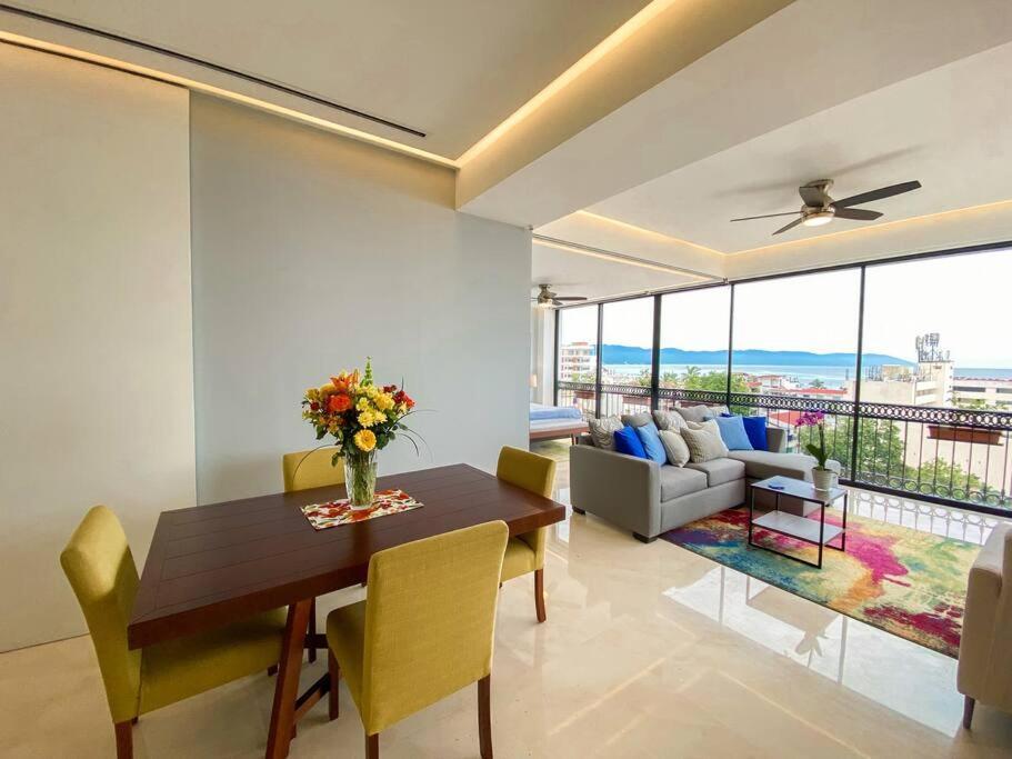 Luxury Oceanview Modern Condo Puerto Vallarta Exterior foto