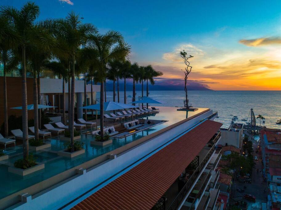 Luxury Oceanview Modern Condo Puerto Vallarta Exterior foto