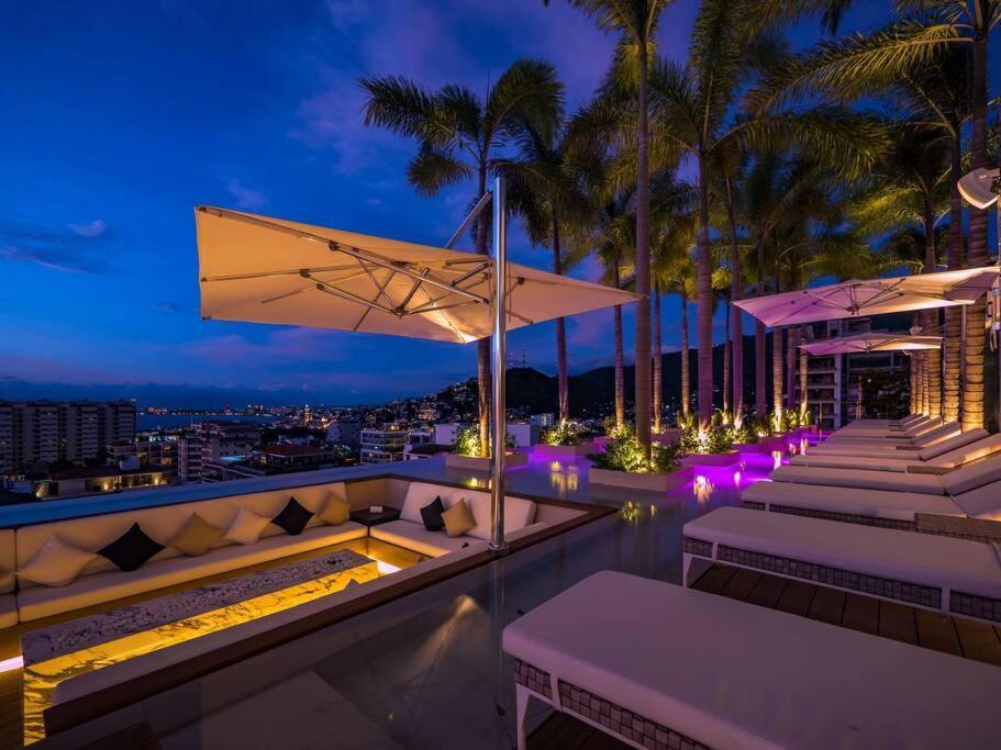 Luxury Oceanview Modern Condo Puerto Vallarta Exterior foto