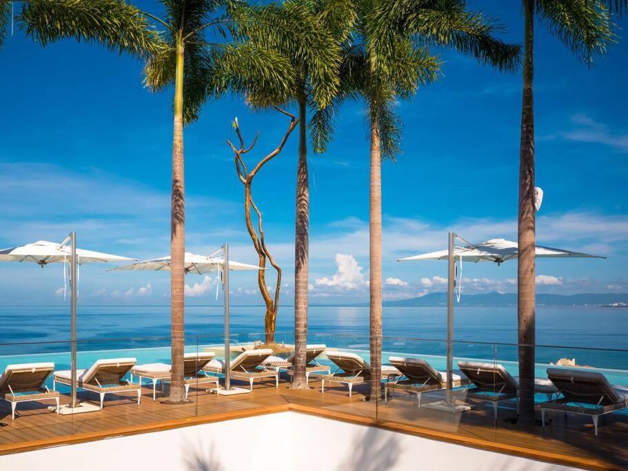 Luxury Oceanview Modern Condo Puerto Vallarta Exterior foto